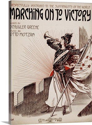 Marching On To Victory, Suffragette Sheet Music