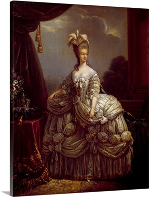 Marie Antoinette by Marie Elisabeth Louise Vigee Lebrun