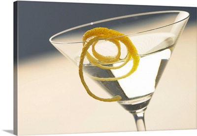 Martini and glass