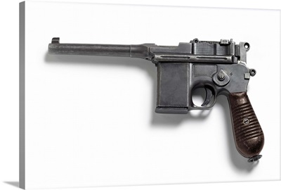 Mauser C96 known as the Broomhandle