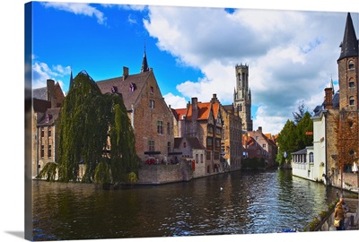 Medieval town of Bruges, Belgium