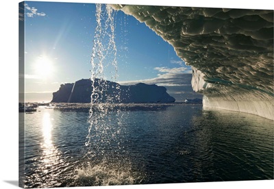 Melting Icebergs In Disko Bay
