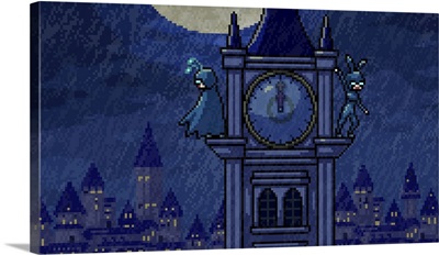 Midnight Heroes Pixel Art