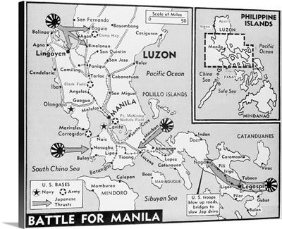 Military Map of Manila
