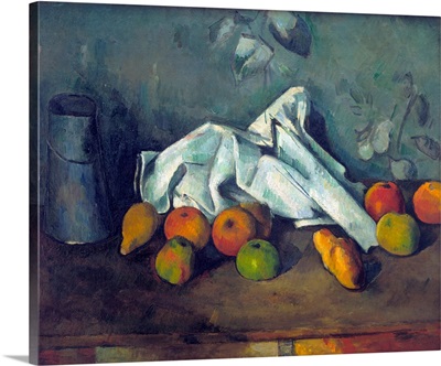 Milk Can And Apples By Paul Cezanne