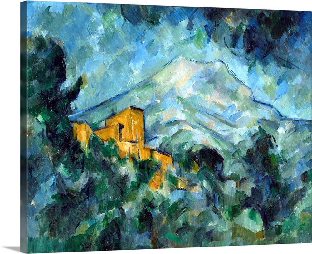 Mont Sainte-Victoire And Chateau Noir