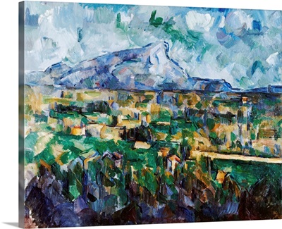Mont Sainte-Victoire By Paul Cezanne