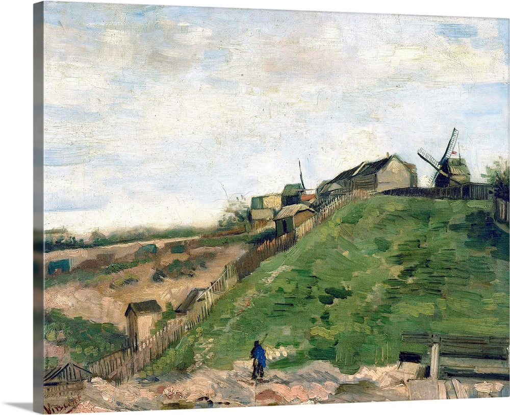 1886. Oil on canvas. 41 x 32 cm (16.1 x 12.6 in). Van Gogh Museum, Amsterdam, Netherlands.