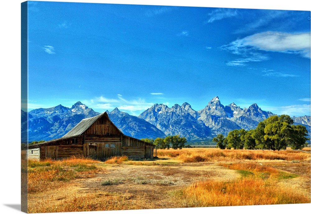 Moulton Barn and the Tetons