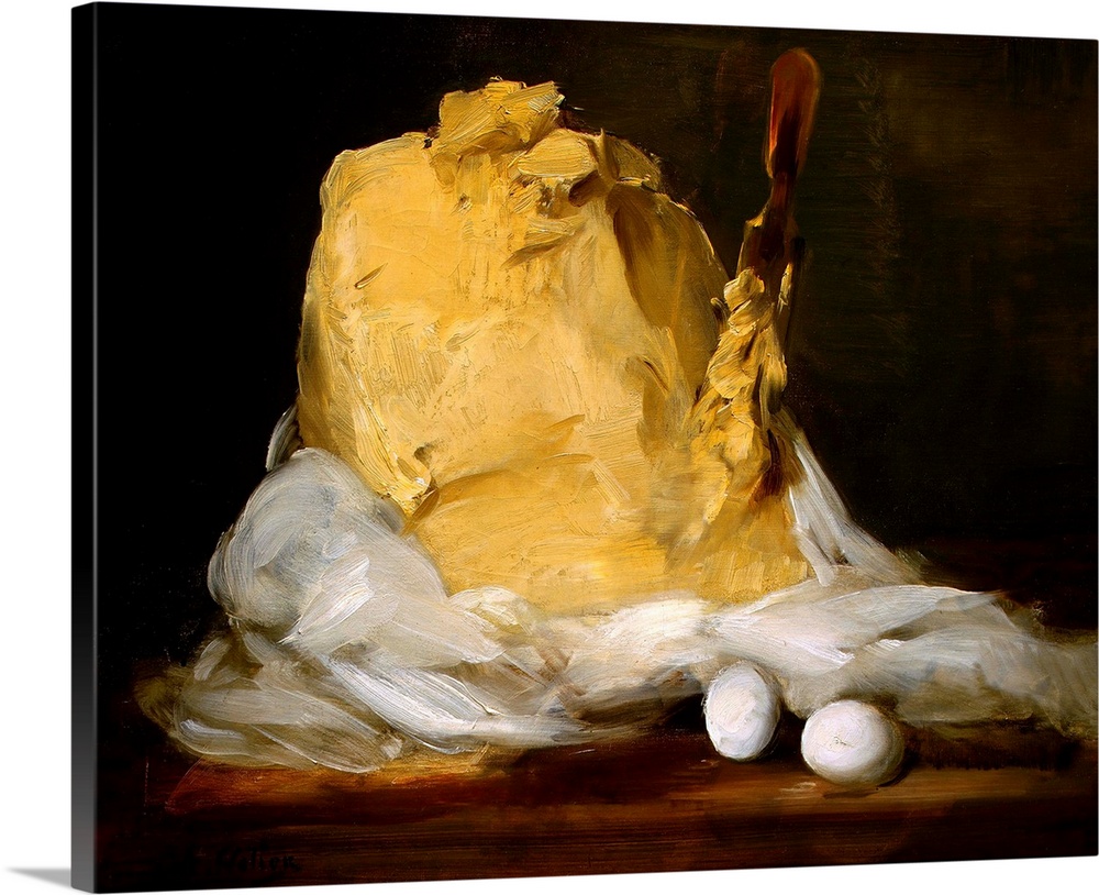 Motte de Beurre (The Mound of Butter). 1875-1885. Oil on canvas. 50.2 x 61 cm (19.8 x 24 in). National Gallery of Art, Was...