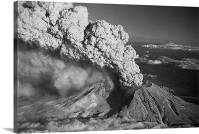 Mt. St. Helens Erupting