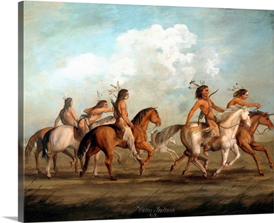 Native Americans On Horseback