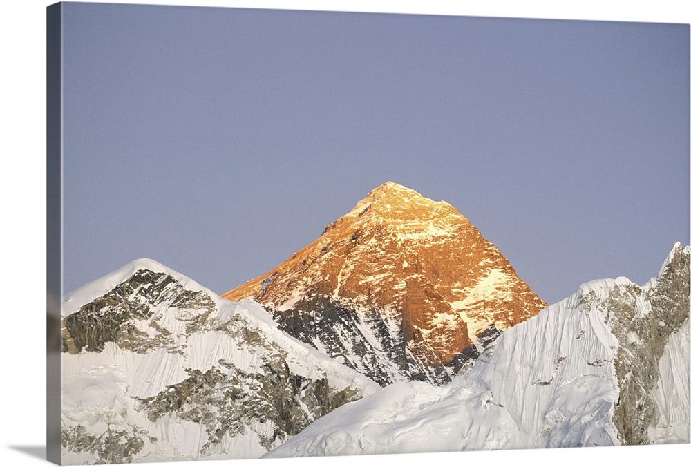 Nepal, Himalayas, Mt Everest, dusk