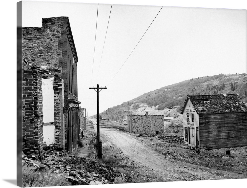 The City Hall of Nevadaville is no longer open for business in this ghost town northwest Central City, Colorado.