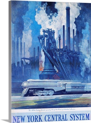 New York Central System Poster By Leslie Ragan