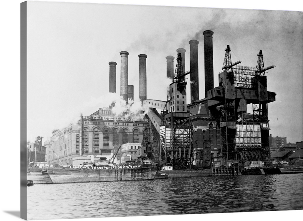 New York Edision Company Power Plant