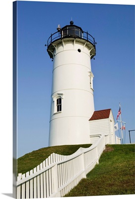 Nobska Point Lighthouse On Cape Cod