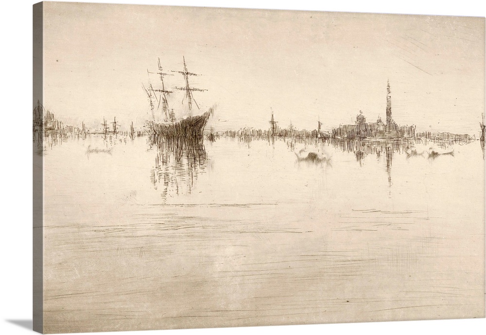 1879-1880. Etching and drypoint on paper. 20.2 x 29.5 cm (8 x 11.6 in). Private collection.