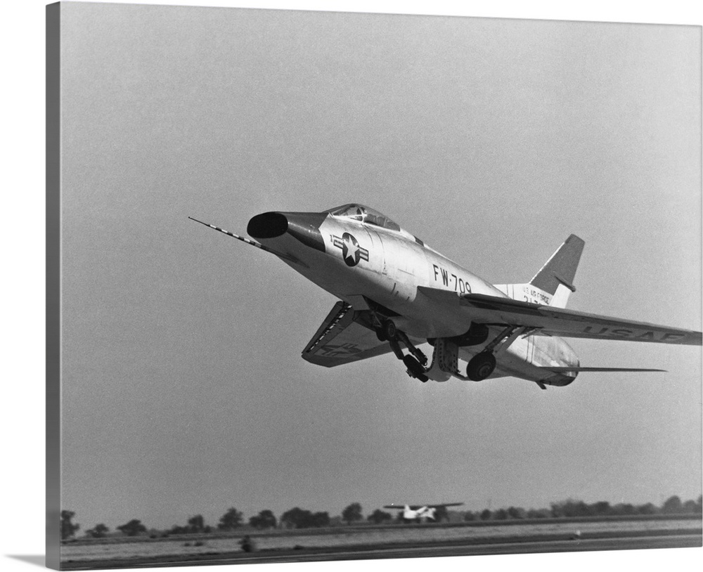 The North American Super Sabre sets the first supersonic speed record.