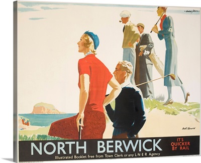 North Berwick Poster By Andrew Johnson