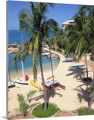 North Sound marina in Leverick Bay on Virgin Gorda, British Virgin Islands