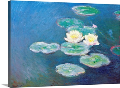 Nympheas: Sun Effects By Claude Monet