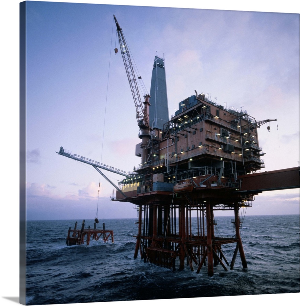 Offshore oil rig