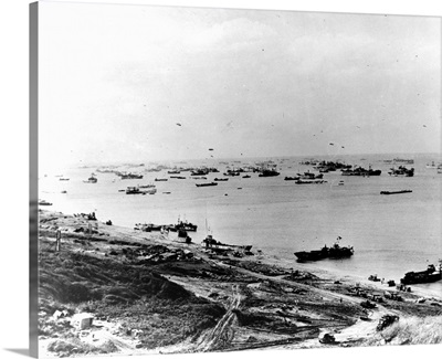 Omaha Beach On D-Day