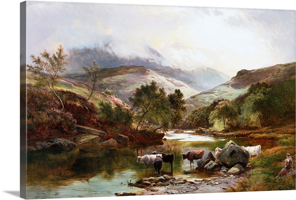 On the Falloch, Scotland by Sidney Richard Percy