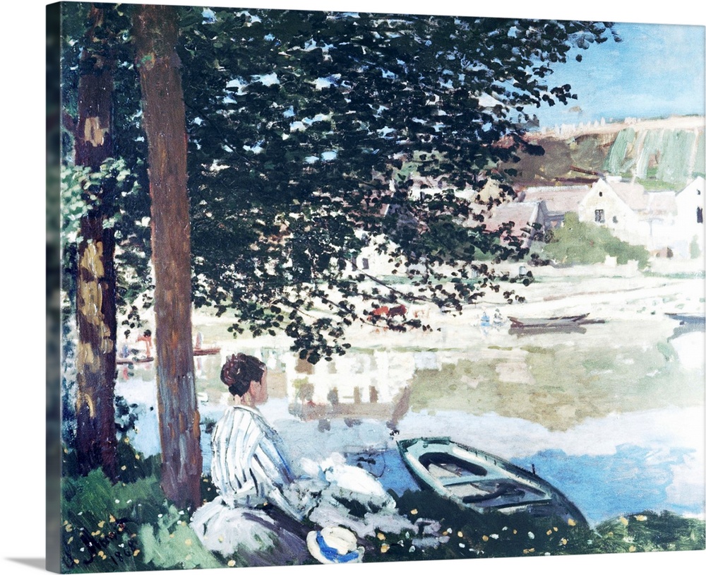 On The Seine At Bennecourt