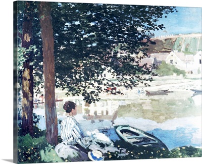 On The Seine At Bennecourt