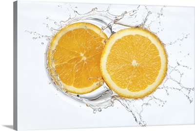 Orange slices Splash