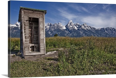 Outhouse at Grand Teton National Park
