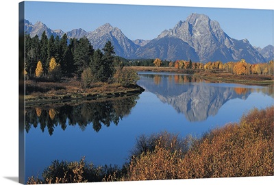 Oxbow Bend, Snake River and Tetons, Grand Tetons National Park, Wyoming