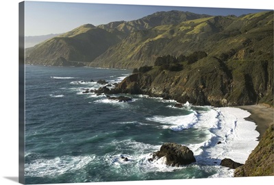 Pacific Ocean landscape, California