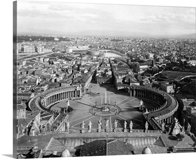 Panoramic View of the City of Rome, c.1890