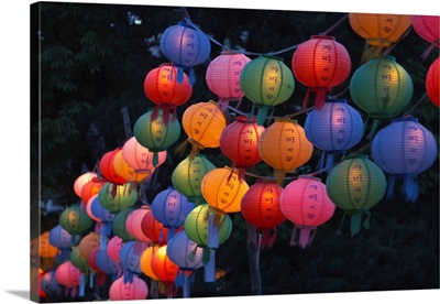 Paper Lanterns At Jangchung Park