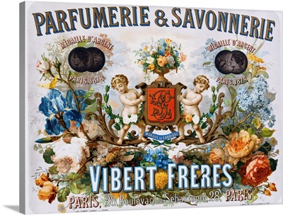 Parfumerie and Savonnerie - Vibert Freres Poster By L. Marx