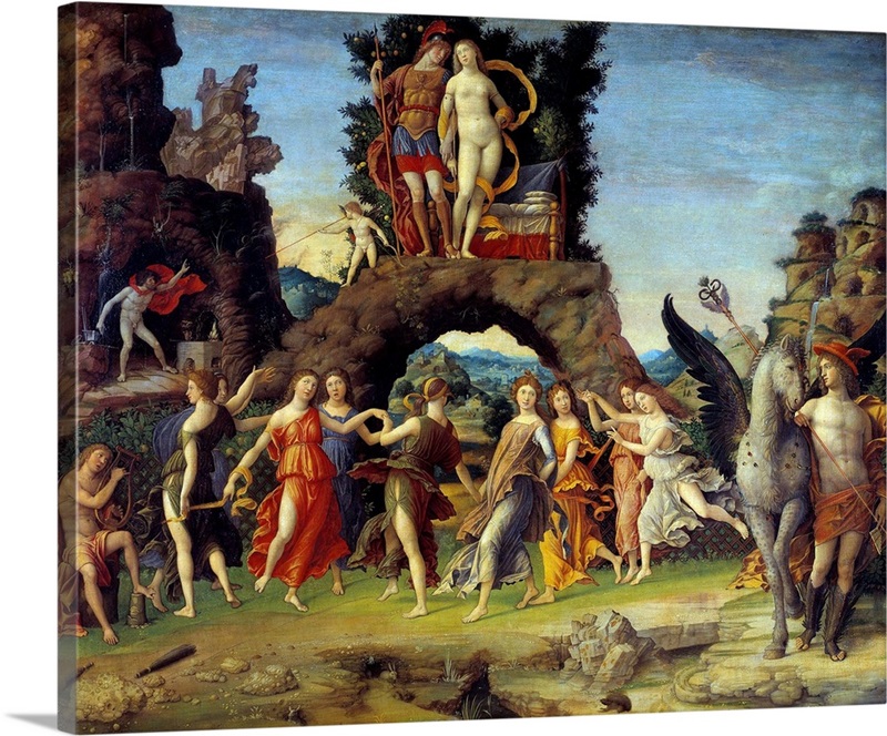 Parnassus (Mars and Venus) by Andrea Mantegna Great Big Canvas