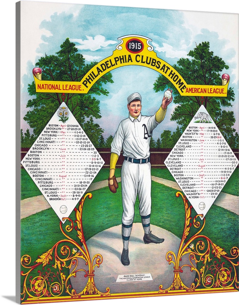 Classic Baseball Posters & Wall Art Prints