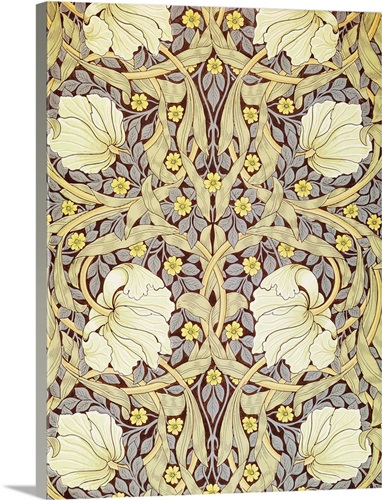 Pimpernell Wallpaper Design By William Morris Wall Art, Canvas Prints ...