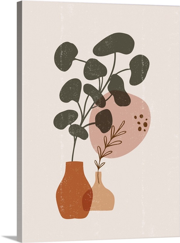 Pink And Green Wall Art, Canvas Prints, Framed Prints, Wall Peels