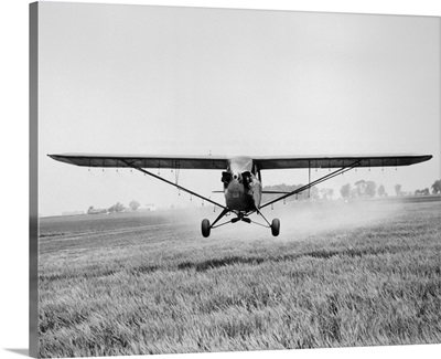 Plane Spraying Pesticides, Coles County, Illinois