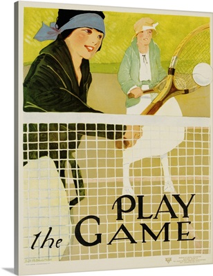 Play The Game Poster By Lucile Patterson Marsh