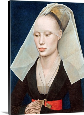 Portrait Of A Lady By Rogier Van Der Weyden