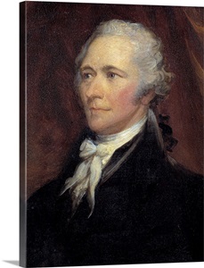 Portrait of Alexander Hamilton by George Healy Wall Art, Canvas Prints ...