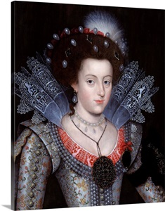 Portrait Of Elizabeth Stuart, Queen Of Bohemia image thumbnail
