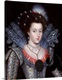 image thumbnail of Portrait of Elizabeth Stuart, Queen of Bohemia (called the Winter Queen) by an unknown artist, 1613, oil on canvas, Nation...
