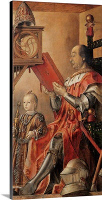 Portrait of Federigo da Montefeltro and His Son by Pedro Berruguete