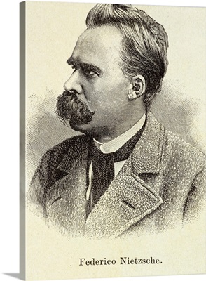 Portrait of Friedrich Nietzsche